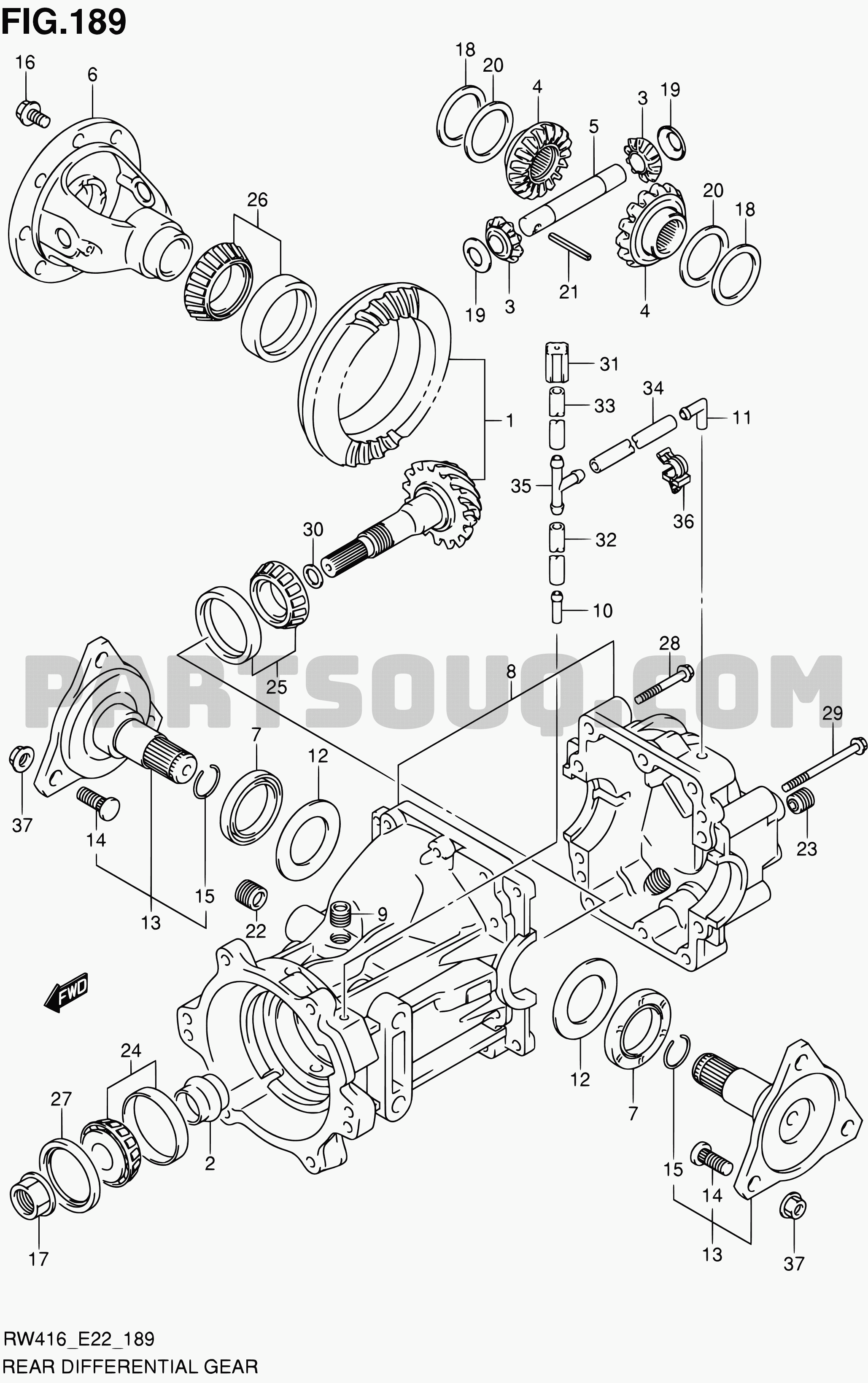 7. Transmission | Suzuki SX4 RW419 RW419D (MAGYAR) Parts 