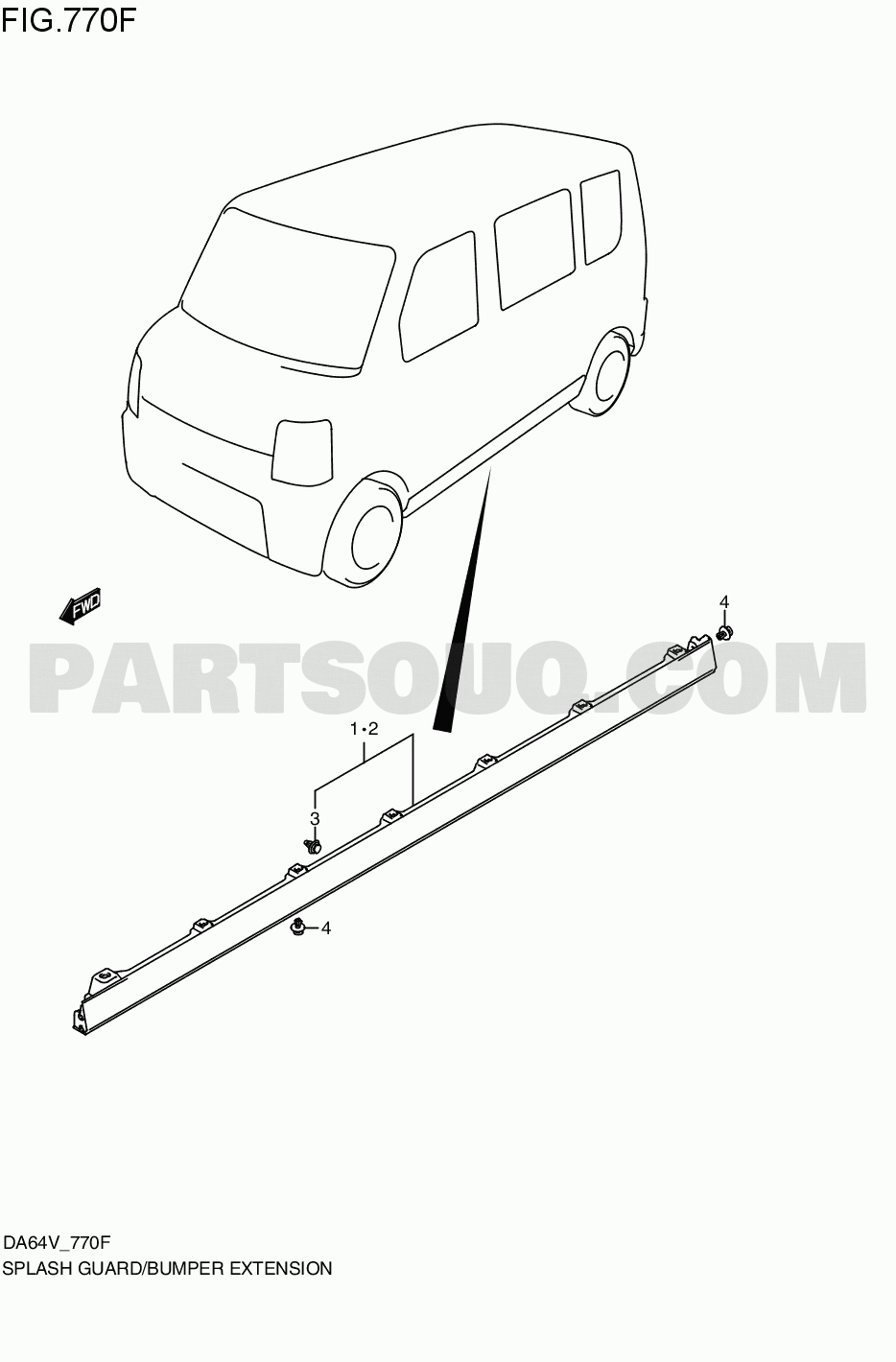 Body | Suzuki Carry/Every DA64V Parts Catalogs | PartSouq