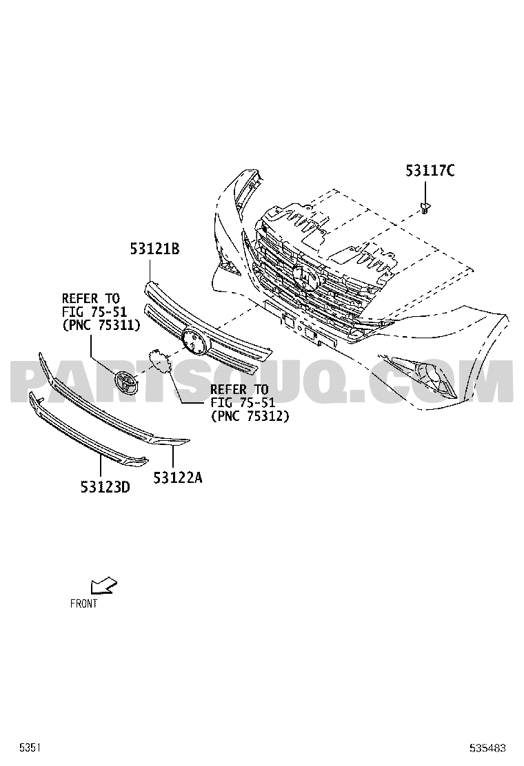 Body/Interior, Toyota RUSH F800LE-GMMFP F800, Parts Catalogs