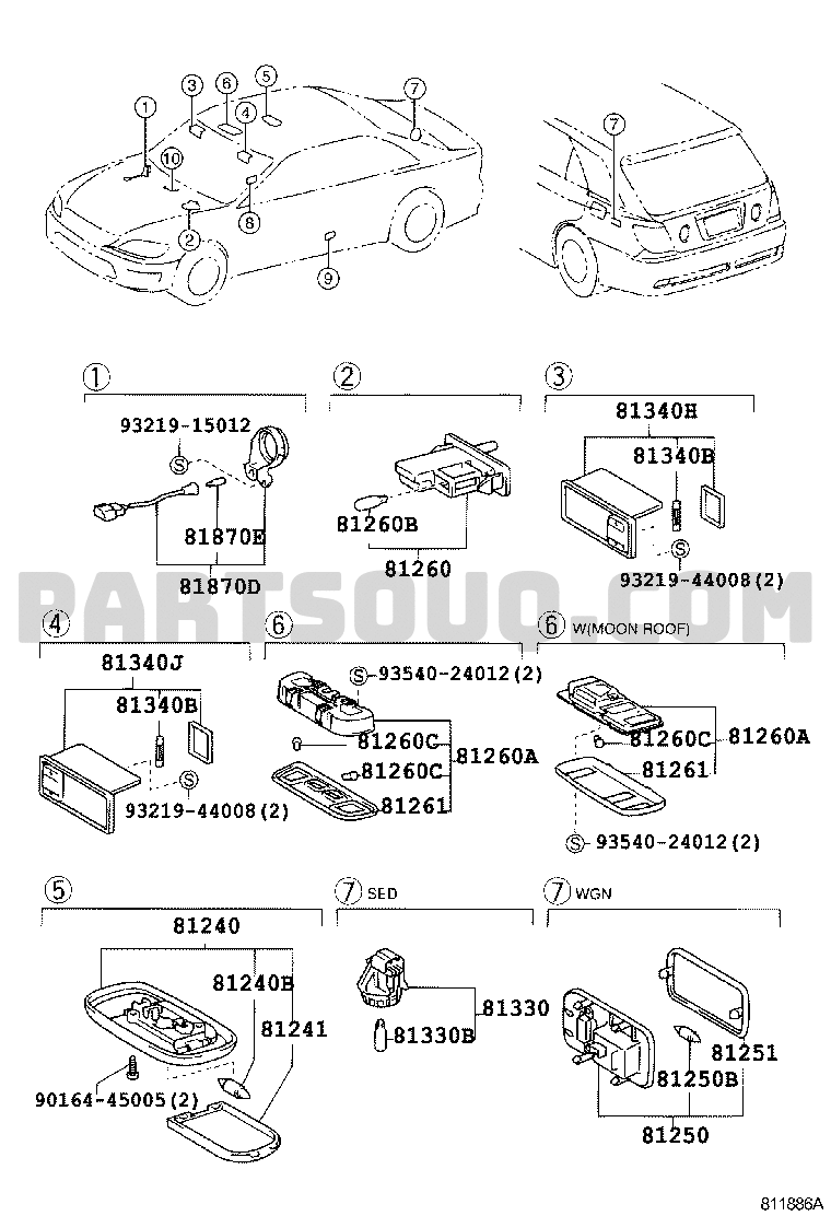 Electrical | Toyota ALTEZZA/ALTEZZA GITA JCE15W-AWPVF GXE1#,JCE1