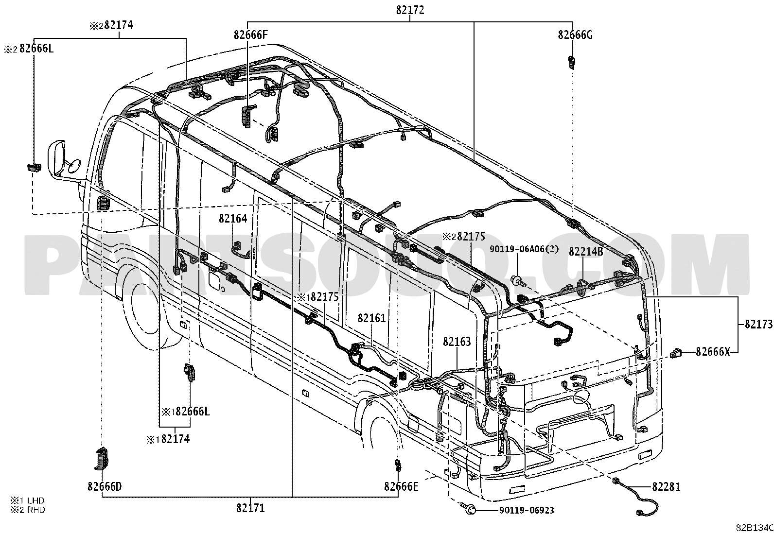 Electrical | Toyota COASTER HZB70L-ZGMSSV 09.2019 Parts Catalogs