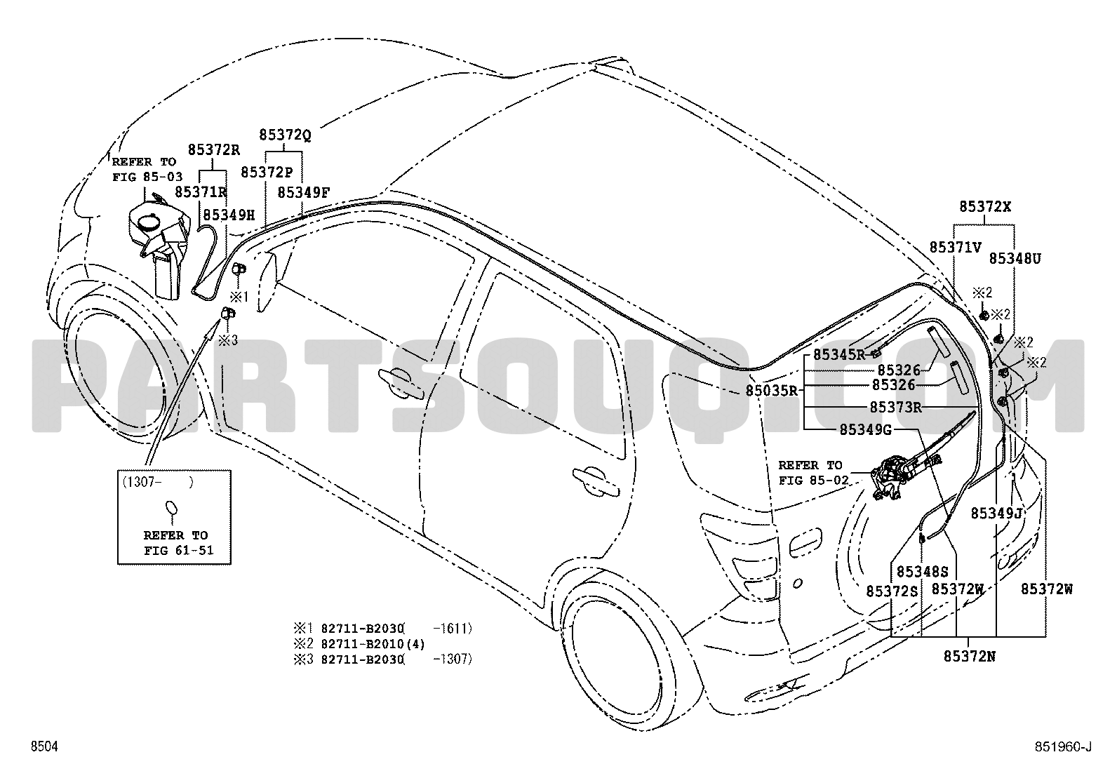 FRONT DOOR PANEL & GLASS, Toyota RUSH F700RE-GMDFJ F700, Parts Catalogs