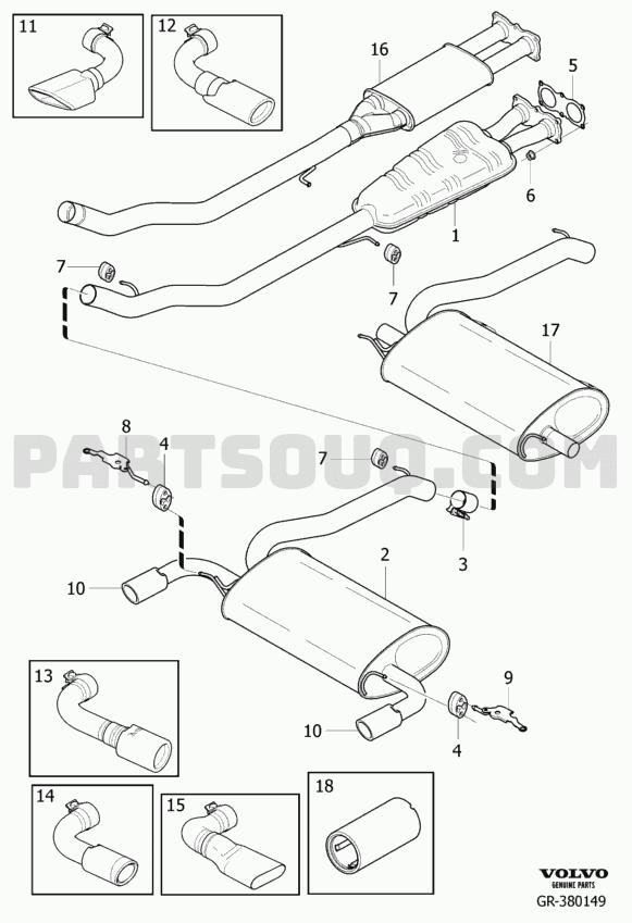 Engine with mountings and equipment | Volvo S60 (11-) 2011 B6304T4 Parts Catalogs | PartSouq Engine with mountings and equipment | Volvo S60 (11-) 2011 B6304T4 Parts Catalogs | PartSouq