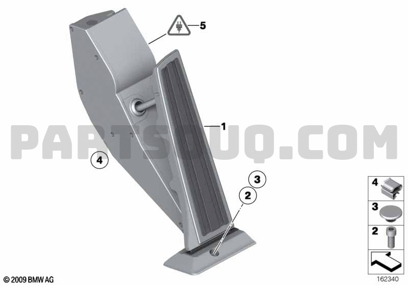 Bmw accelerator pedal shop module