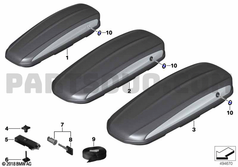 Bmw 420 roof discount box