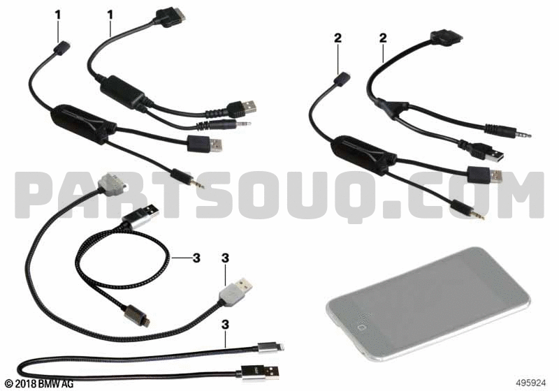 Bmw iphone adapter cable sale