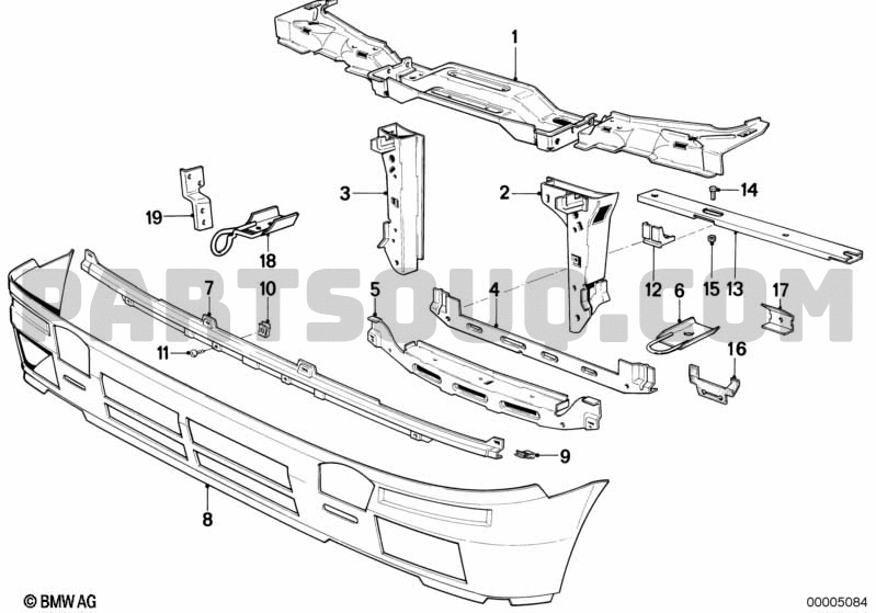 Jupe avant BMW 318i AF62 E30 Catalogues de pi ces PartSouq