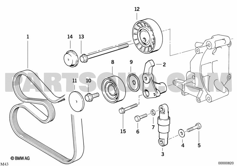 Bmw e36 belt diagram online