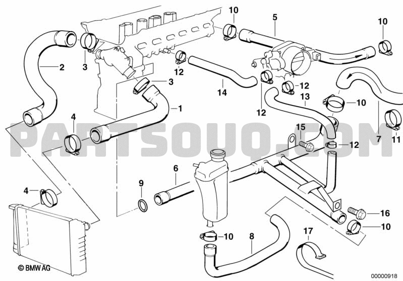 29+ 2007 Bmw 328I Radiator Hose Diagram