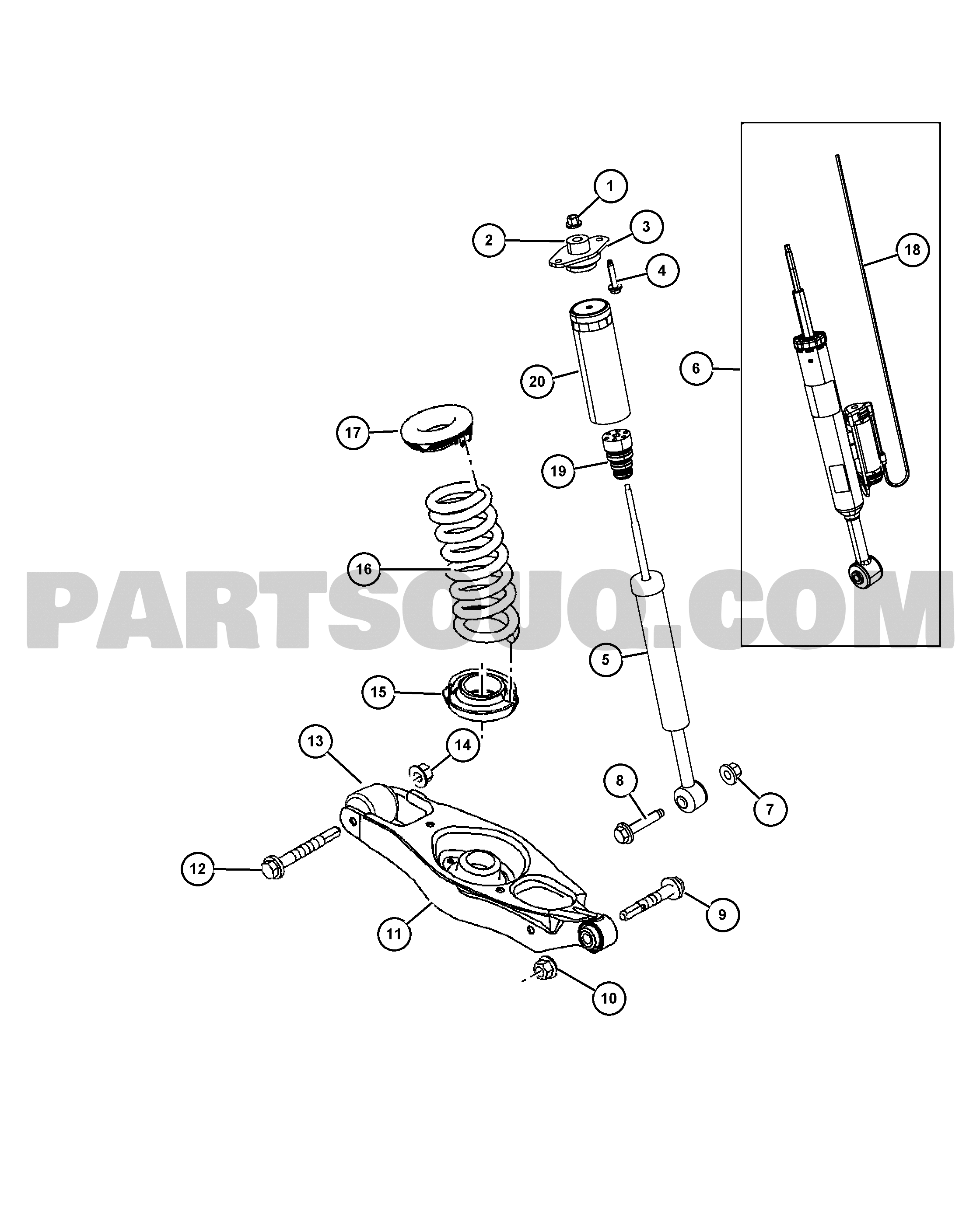 2 FRONT SUSPENSION, Chrysler LX - CHRYSLER 300 CKD LXCP48, Parts Catalogs