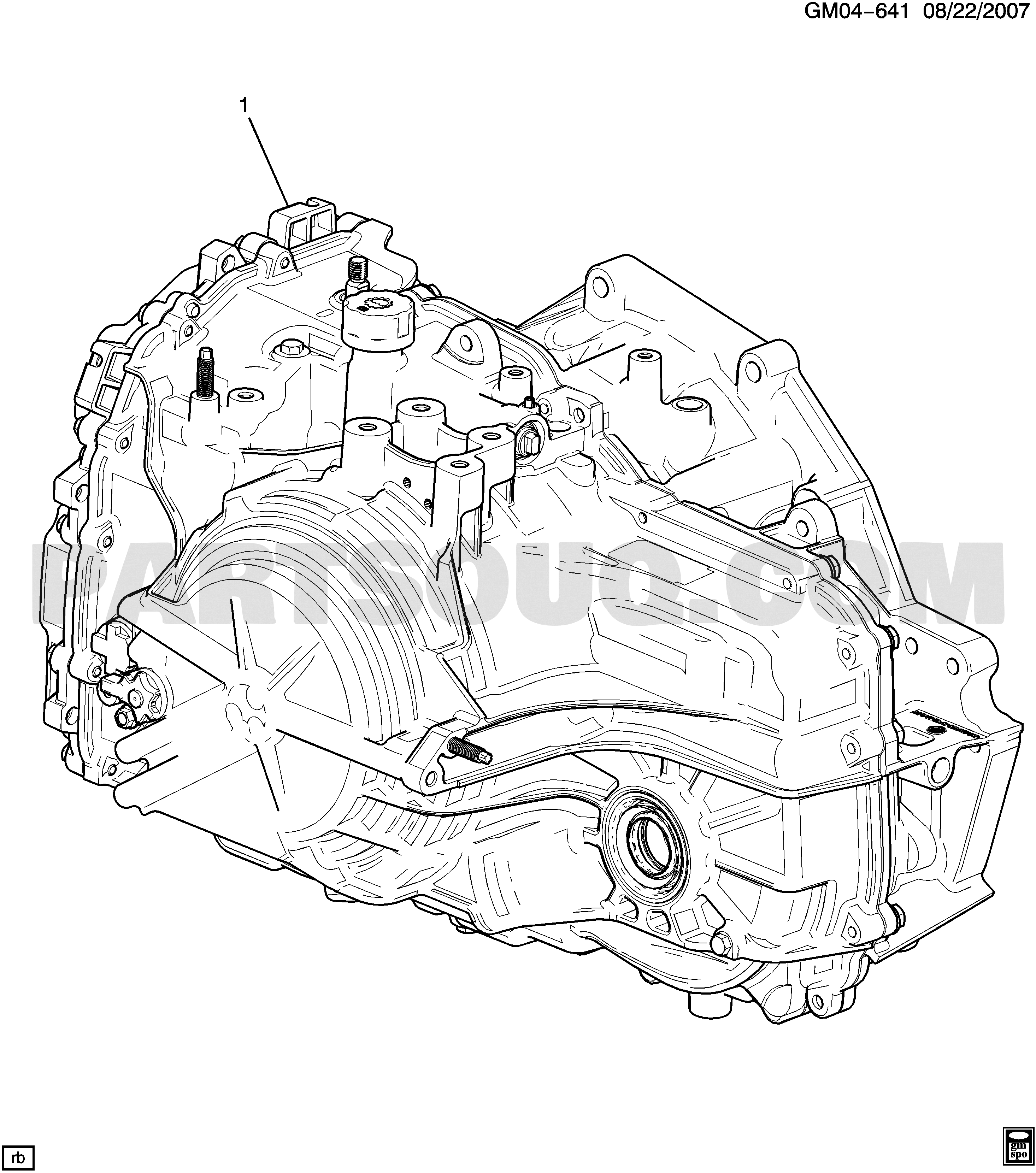 AUTOMATIC TRANSMISSION ASSEMBLY (MH8)(6T40) | Chevrolet Malibu