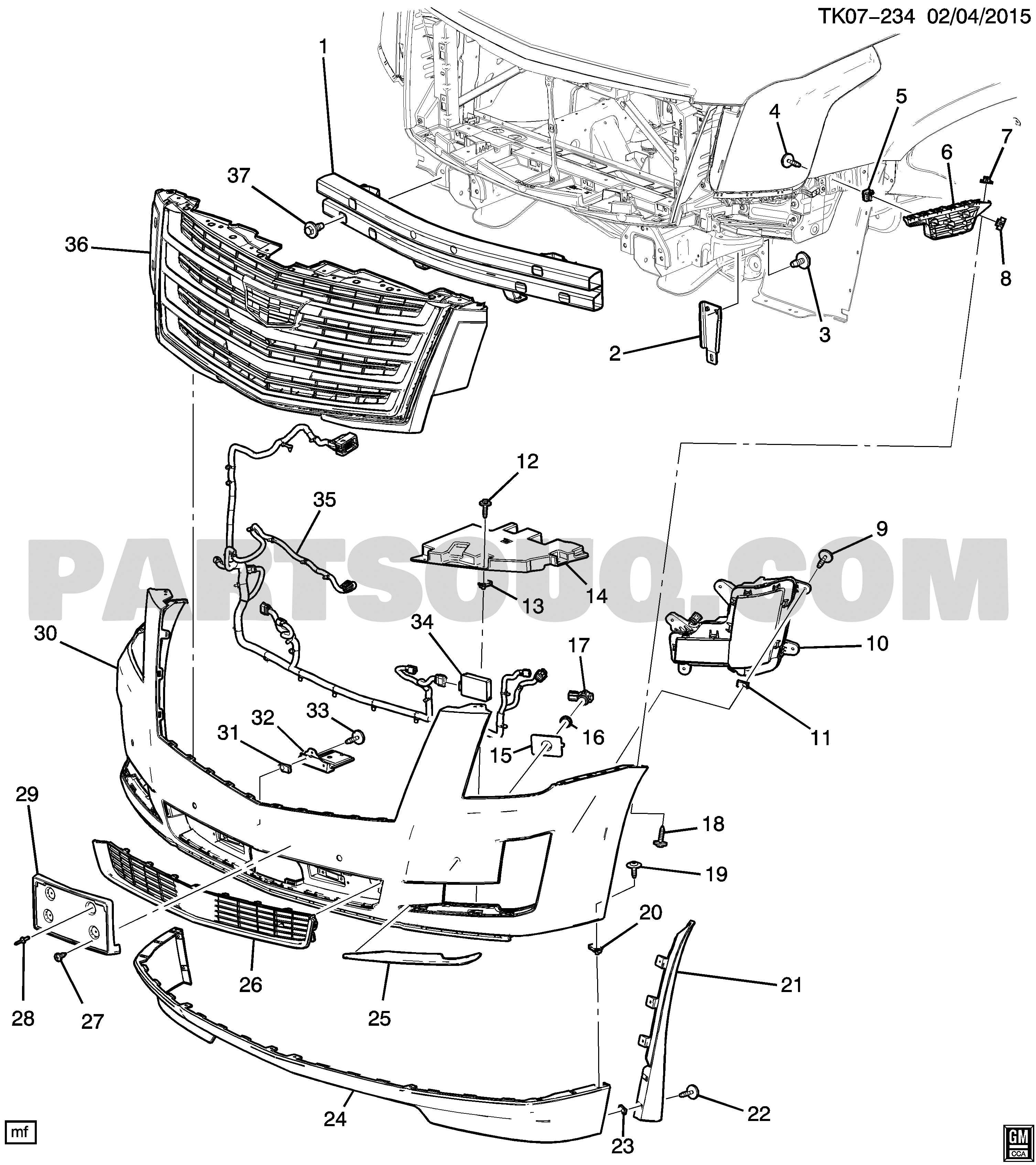  GM 23178916 COVER-FRT TOW HOOK OPG : Automotive