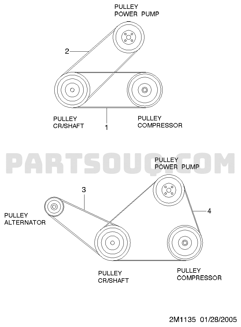 2011 ford top fusion belt diagram