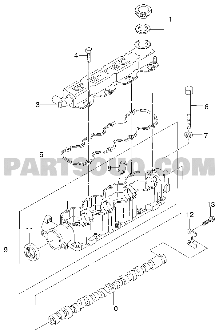 ENGINE BLOCK | Chevrolet Lanos (T100) [GEN] (T97) 2000
