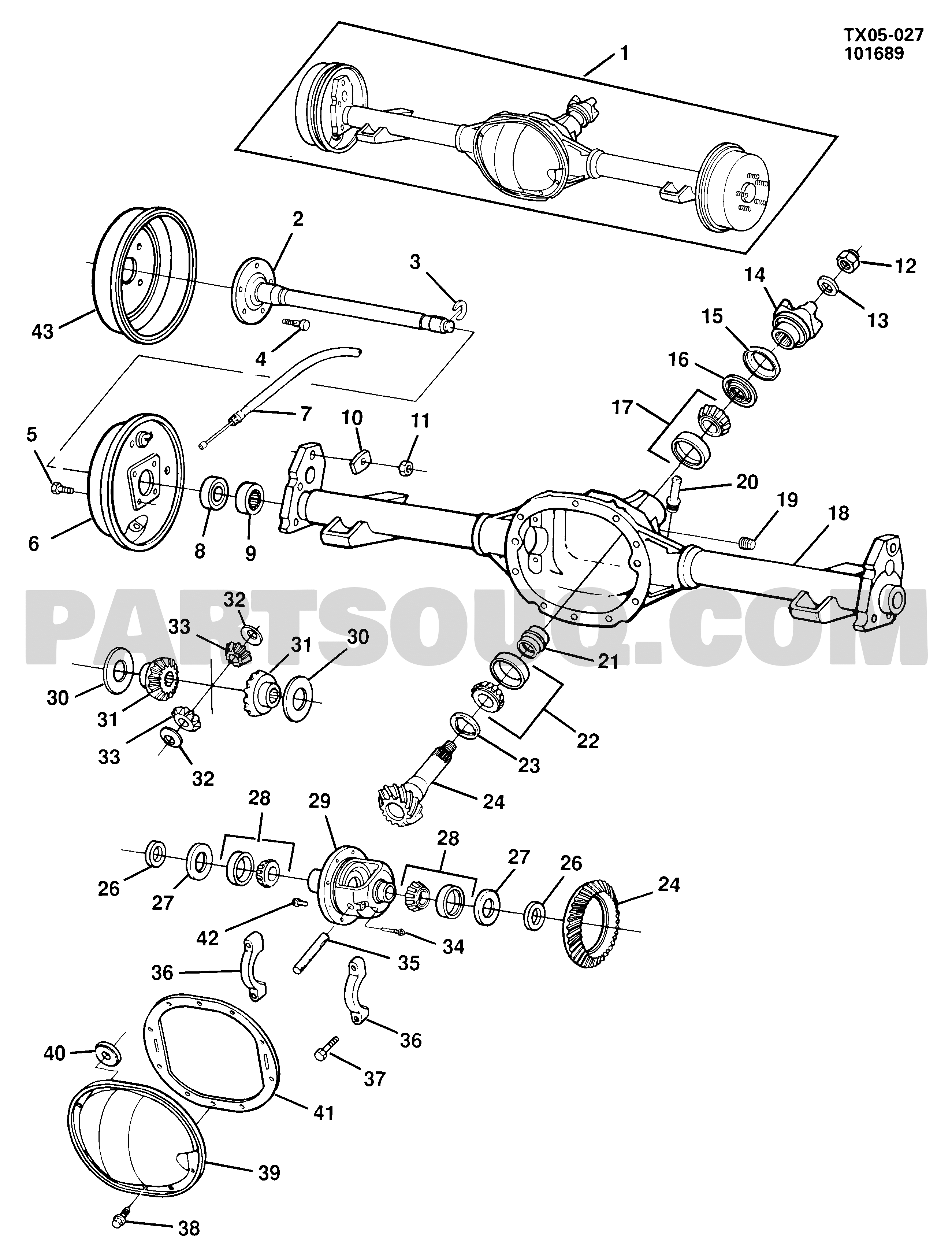 BRAKES-REAR AXLE-PROPELLER SHAFT-WHEELS | Chevrolet S10