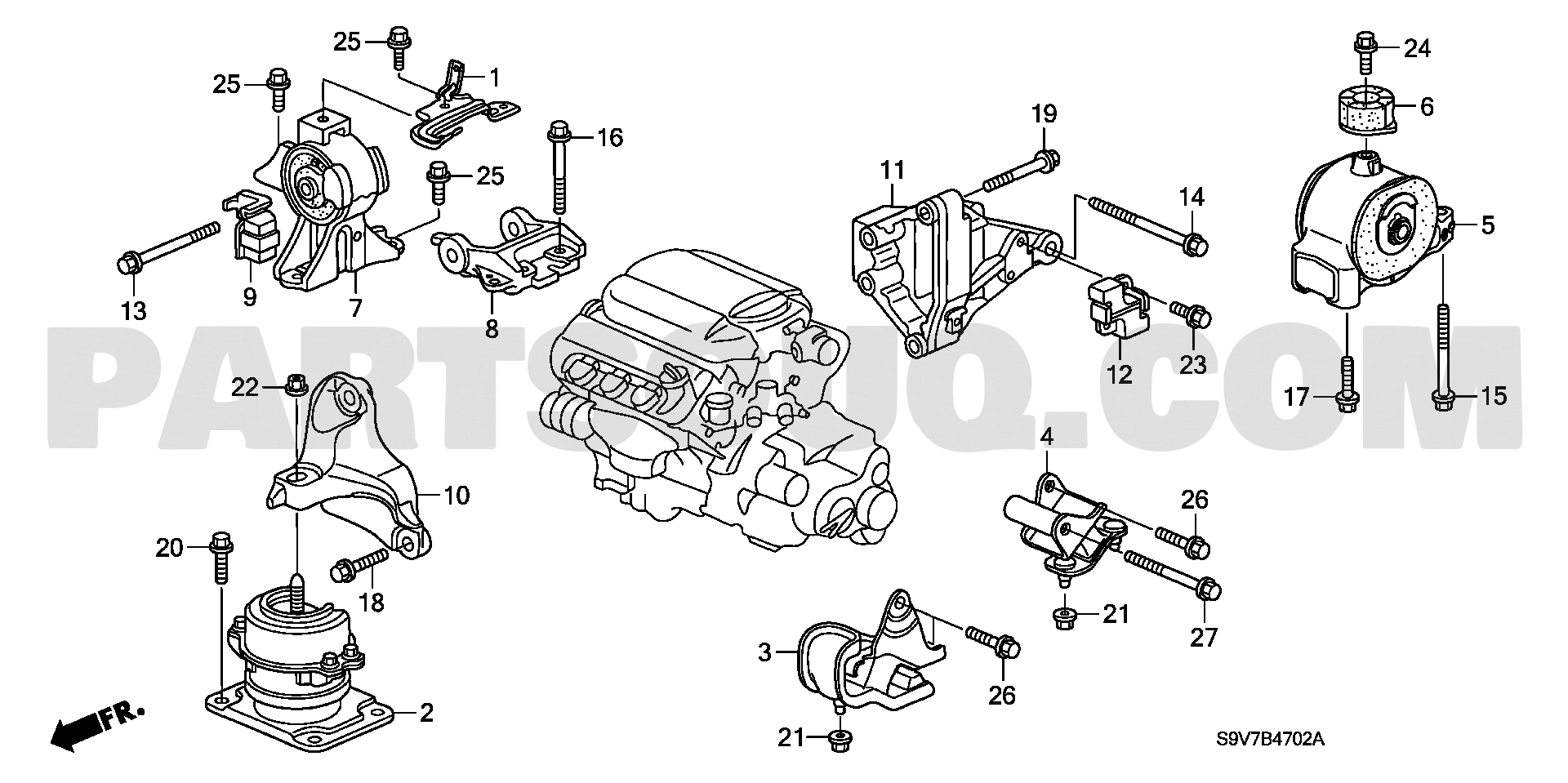 6. BODY PARTS Honda MRV Europe 17S9V01 Parts Catalogs PartSouq