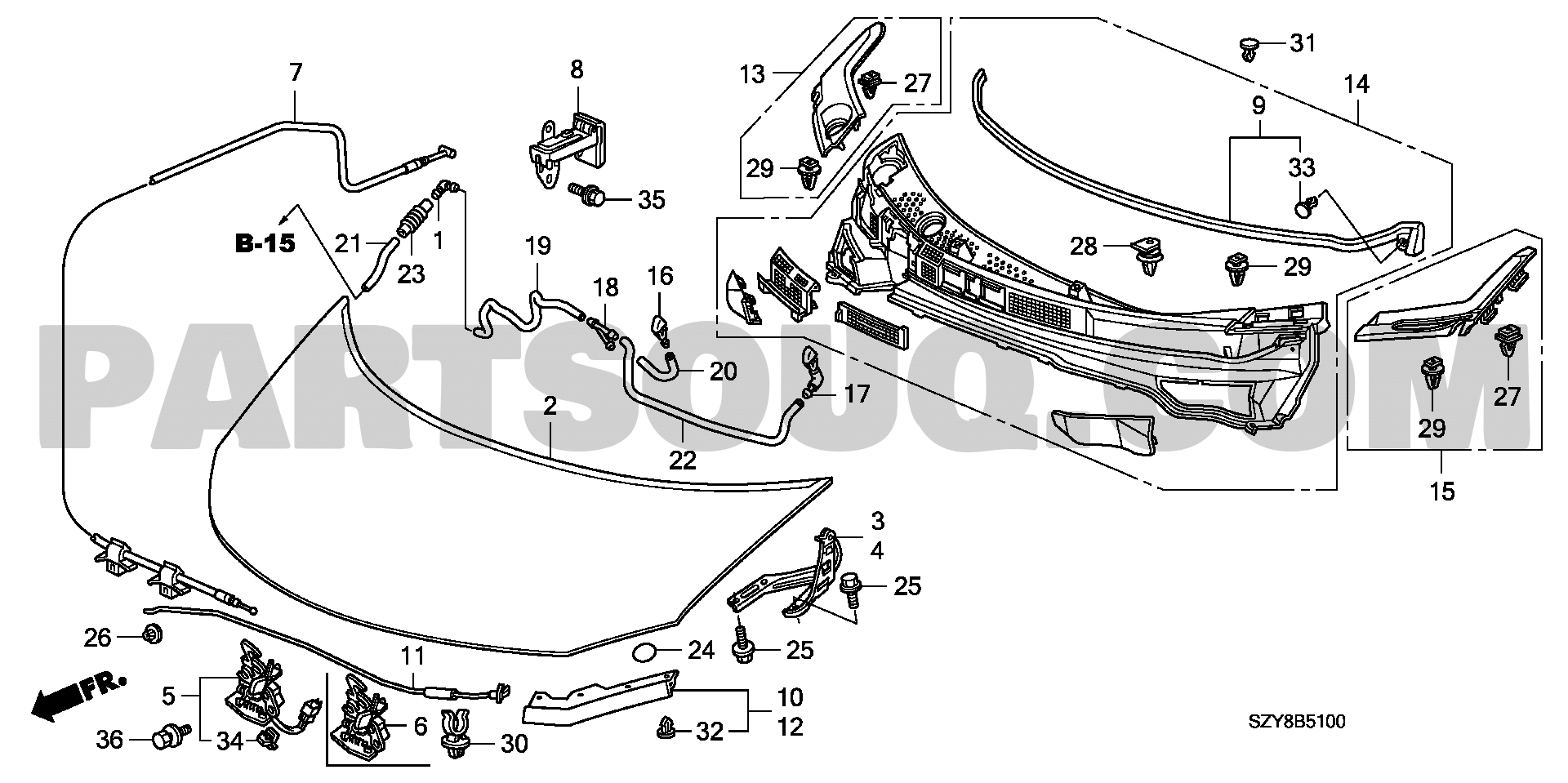 6. BODY PARTS | Honda FREED General 18SZYAI1 | Parts Catalogs | PartSouq
