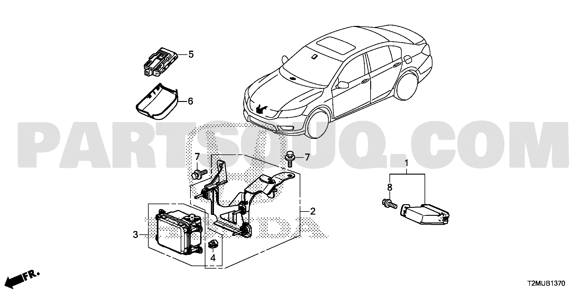 1. ENGINE | Honda ACCORD General 18T2MF01 | Parts Catalogs | PartSouq