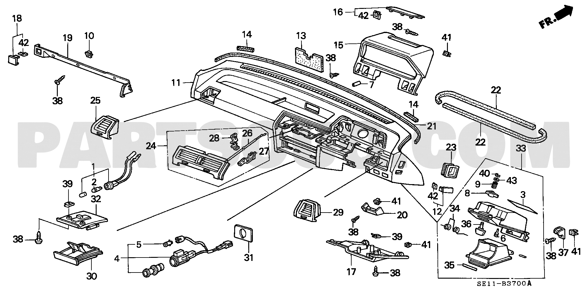 5. 艤装 | Honda ACCORD AERODECK Japan E-CA2 Parts Catalogs | PartSouq