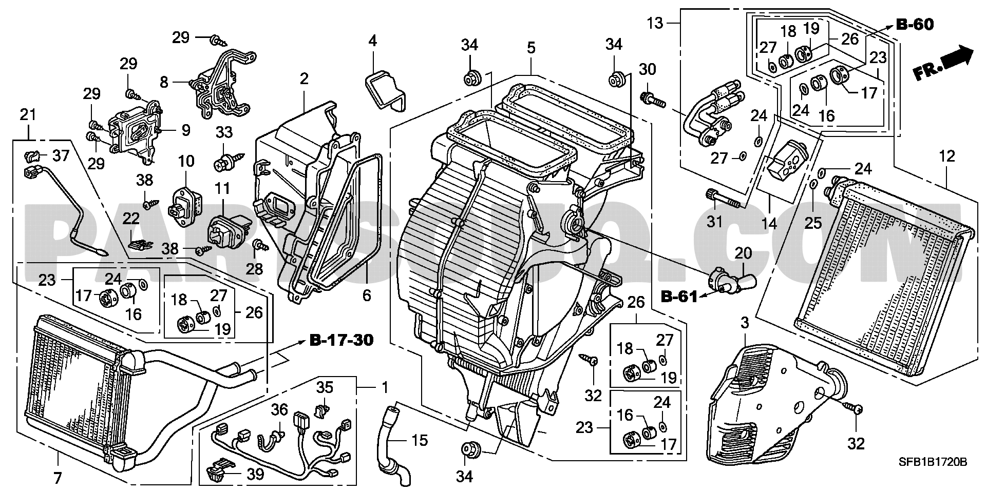 ﾋｰﾀｰﾕﾆｯﾄ | Honda LIFE Japan ABS | Parts Catalogs | PartSouq