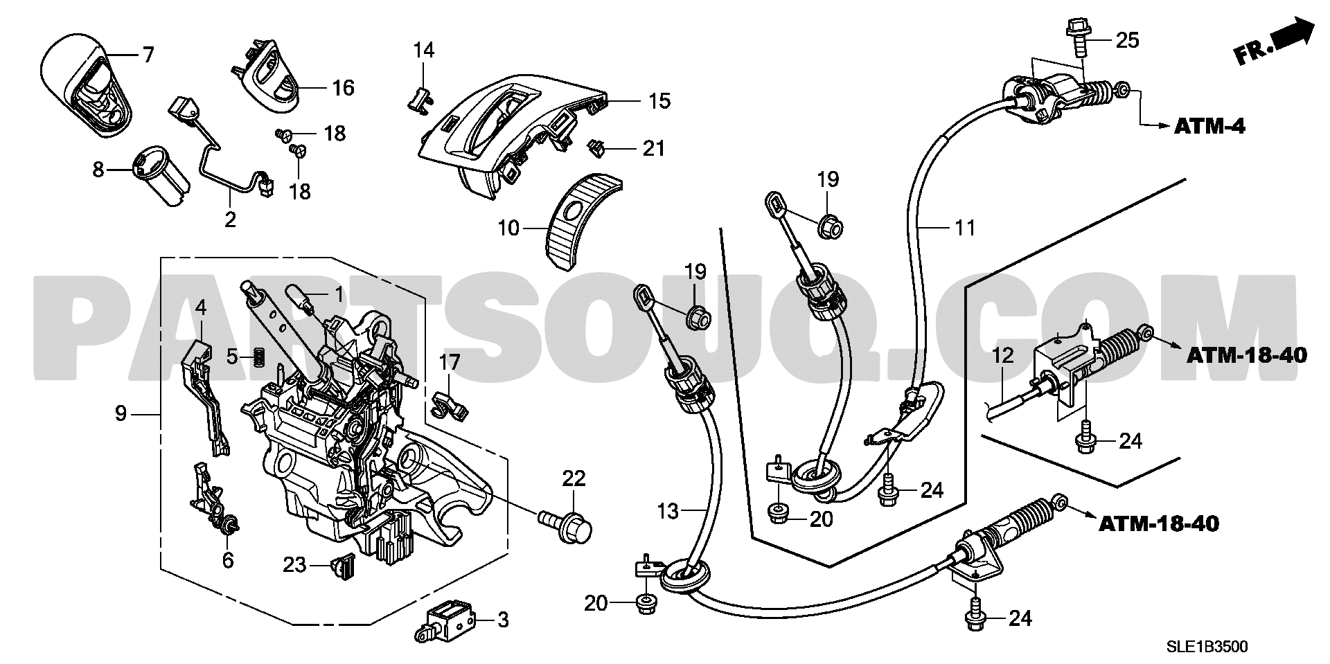 4. ｽﾃｱﾘﾝｸﾞ/ﾌﾞﾚｰｷ/ｻｽﾍﾟﾝｼｮﾝ | Honda ODYSSEY Japan 11SLE901 | Parts Catalogs |  PartSouq