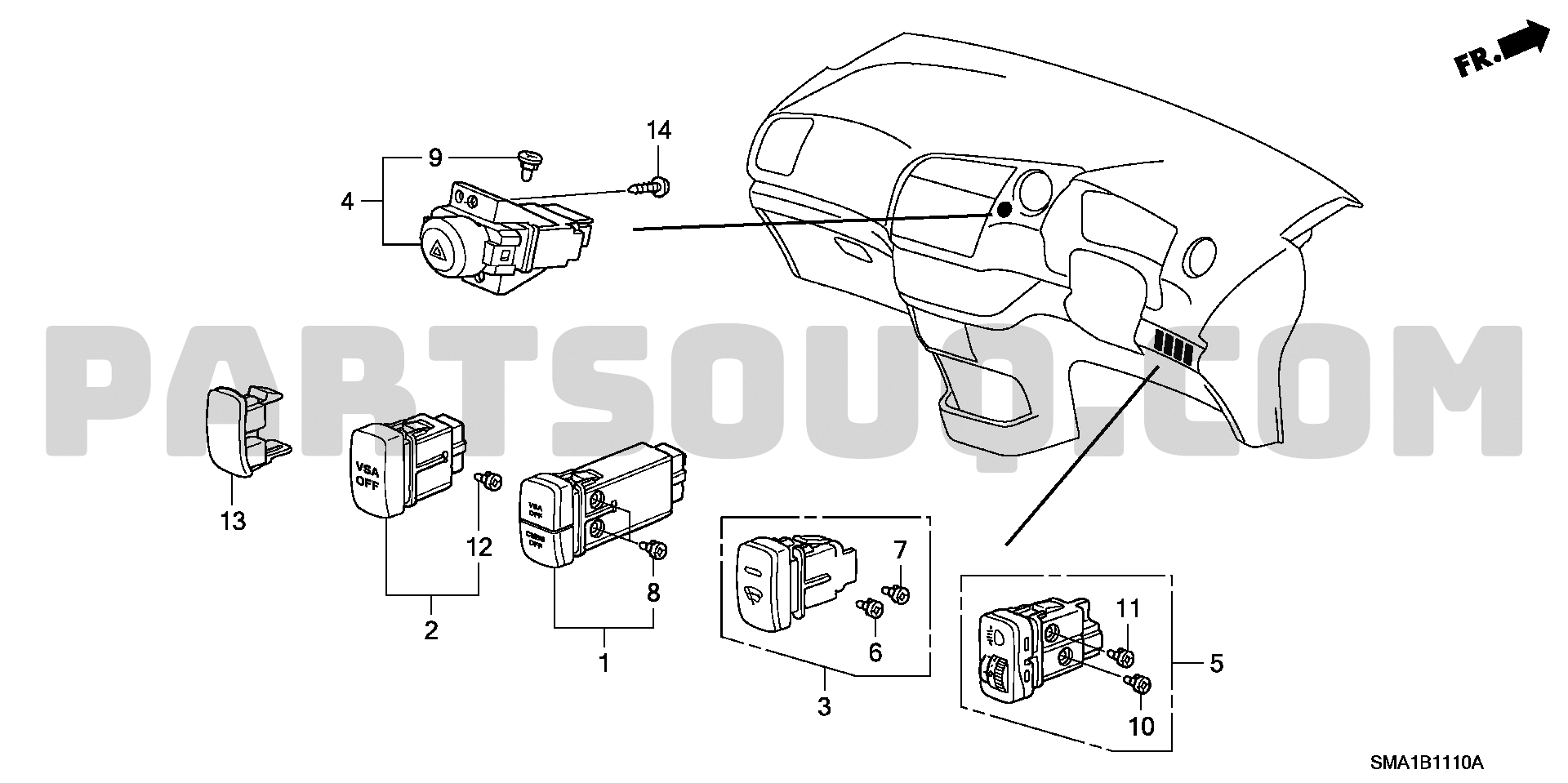 3. 電装／吸排気／ヒーター | Honda STREAM Japan DBA-RN6 | Parts