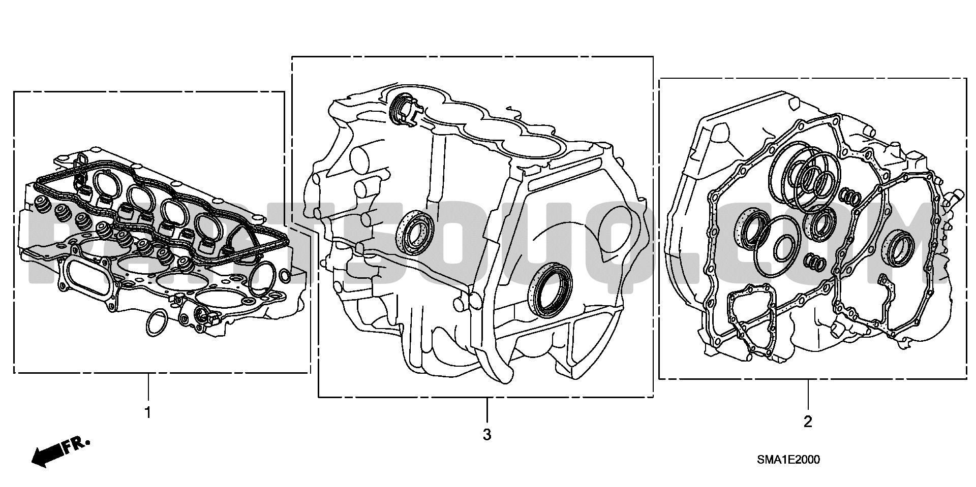 1. エンジン | Honda STREAM Japan DBA-RN6 | Parts Catalogs | PartSouq