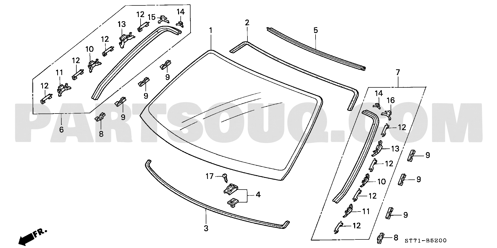 車のパーツ HONDAGathers 6. 車体 | Honda INTEGRA 3D Japan 11ST701 | Parts Catalogs | PartSouq