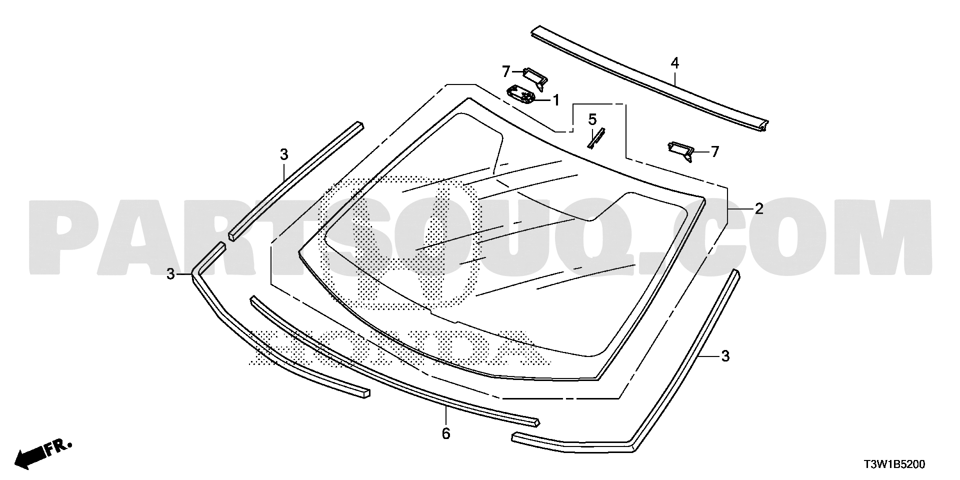 HONDA ACCORD パーツカタログ 6. 車体 | Honda ACCORD HYBRID Japan DAA-CR6 | Parts Catalogs