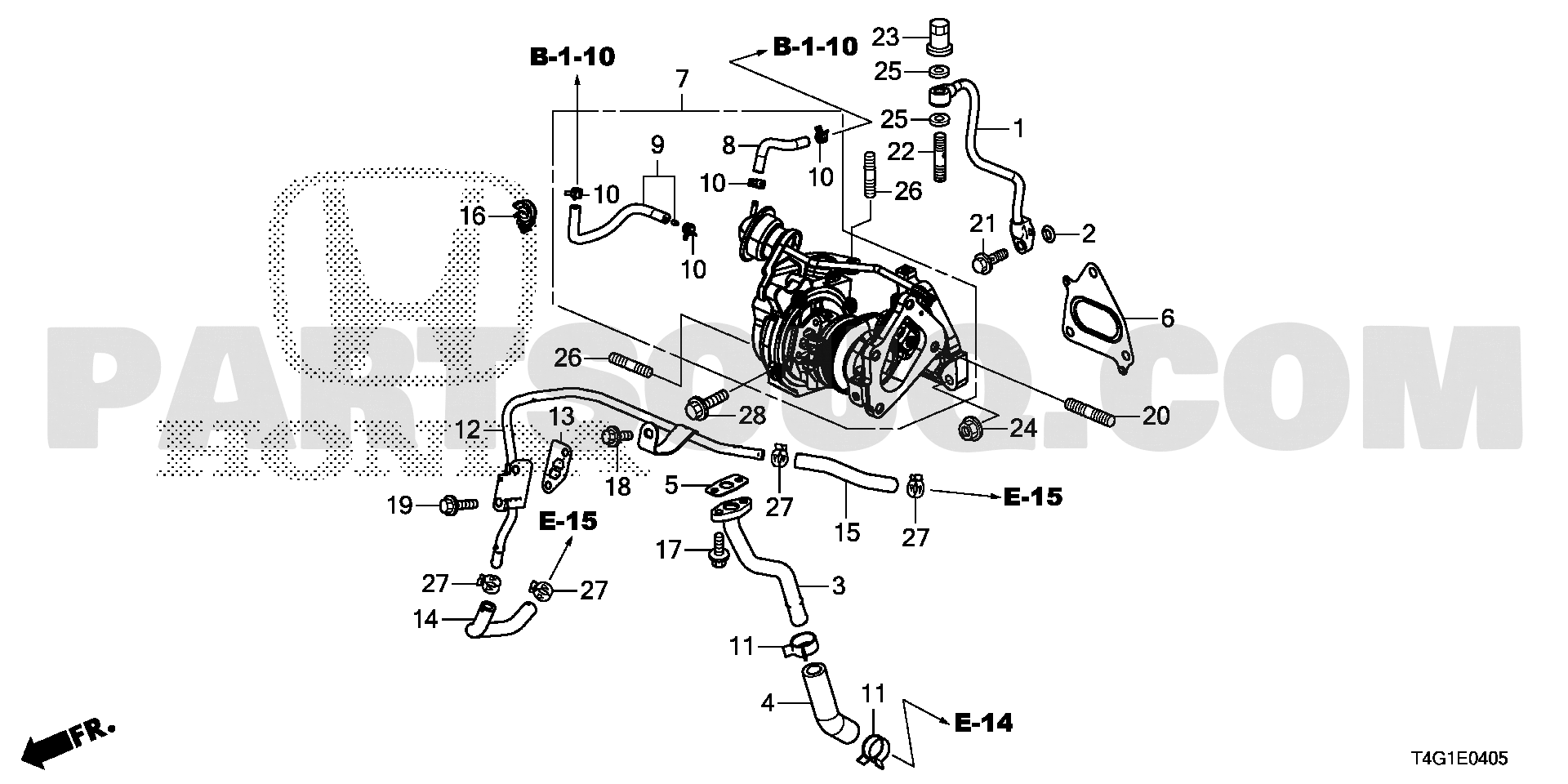 ﾀｰﾎﾞﾁｬｰｼﾞｬｰ | Honda N ONE Japan DBA-JG1 | Parts Catalogs | PartSouq