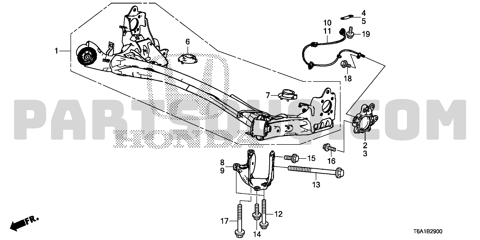 4. ｽﾃｱﾘﾝｸﾞ/ﾌﾞﾚｰｷ/ｻｽﾍﾟﾝｼｮﾝ | Honda ODYSSEY Japan DBA-RC1 | Parts