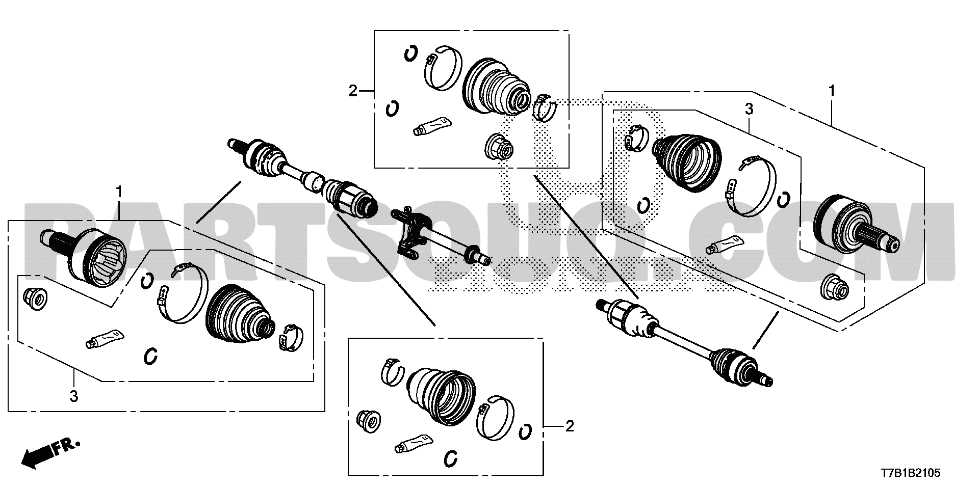 4. ｽﾃｱﾘﾝｸﾞ/ﾌﾞﾚｰｷ/ｻｽﾍﾟﾝｼｮﾝ | Honda VEZEL HYBRID Japan DAA-RU3 | Parts  Catalogs | PartSouq