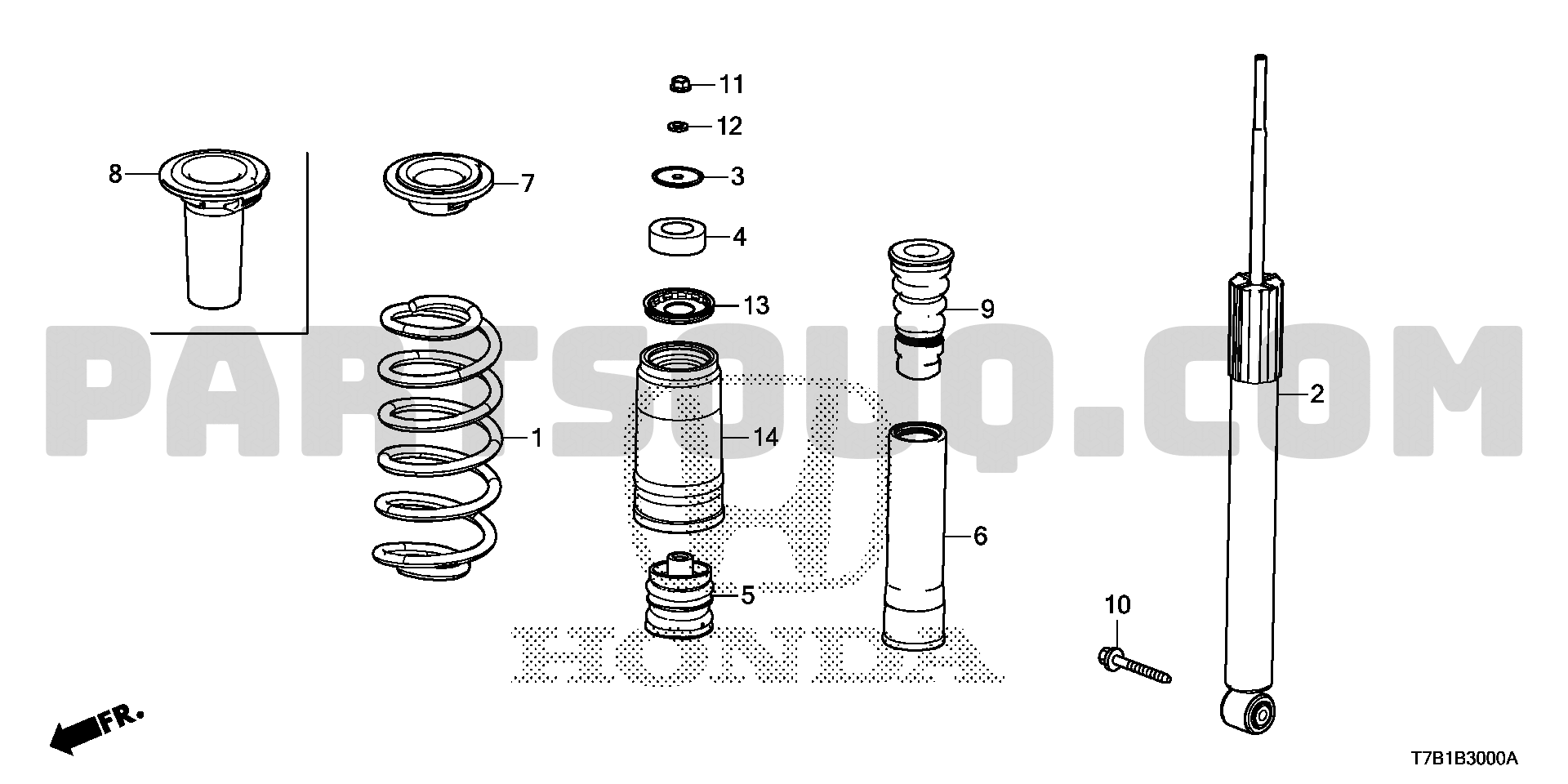 4. ｽﾃｱﾘﾝｸﾞ/ﾌﾞﾚｰｷ/ｻｽﾍﾟﾝｼｮﾝ | Honda VEZEL HYBRID Japan DAA-RU4 | Parts  Catalogs | PartSouq