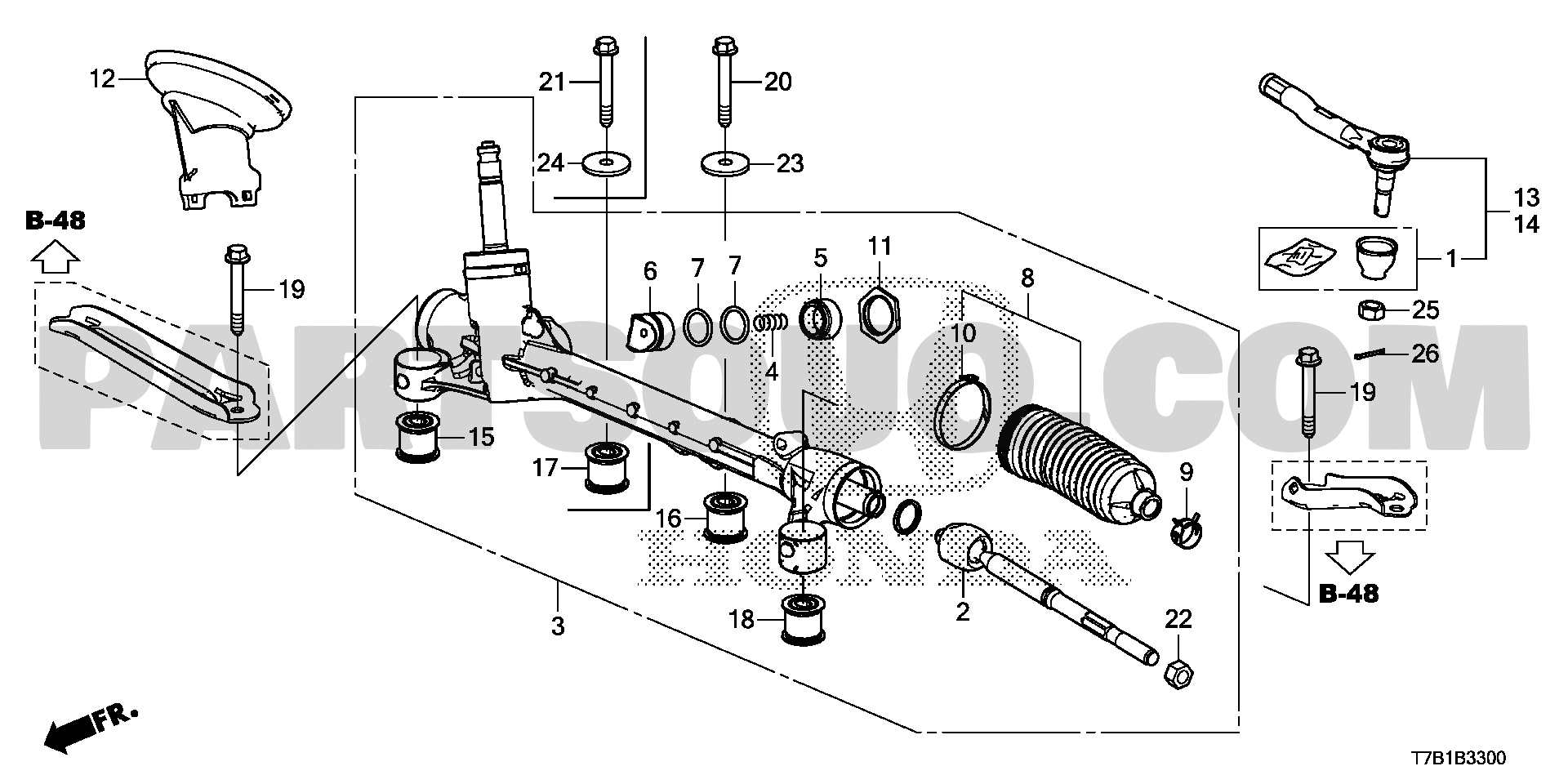 4. ｽﾃｱﾘﾝｸﾞ/ﾌﾞﾚｰｷ/ｻｽﾍﾟﾝｼｮﾝ | Honda VEZEL HYBRID Japan DAA-RU3 | Parts  Catalogs | PartSouq