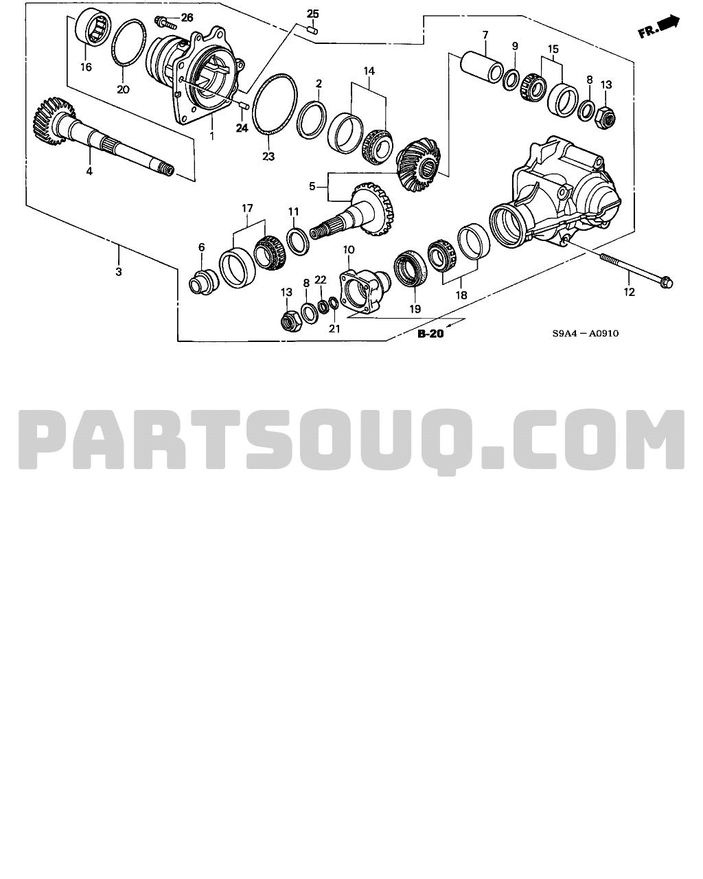 Order Honda Parts - Lehigh Valley Honda | AT Transfer (4WD