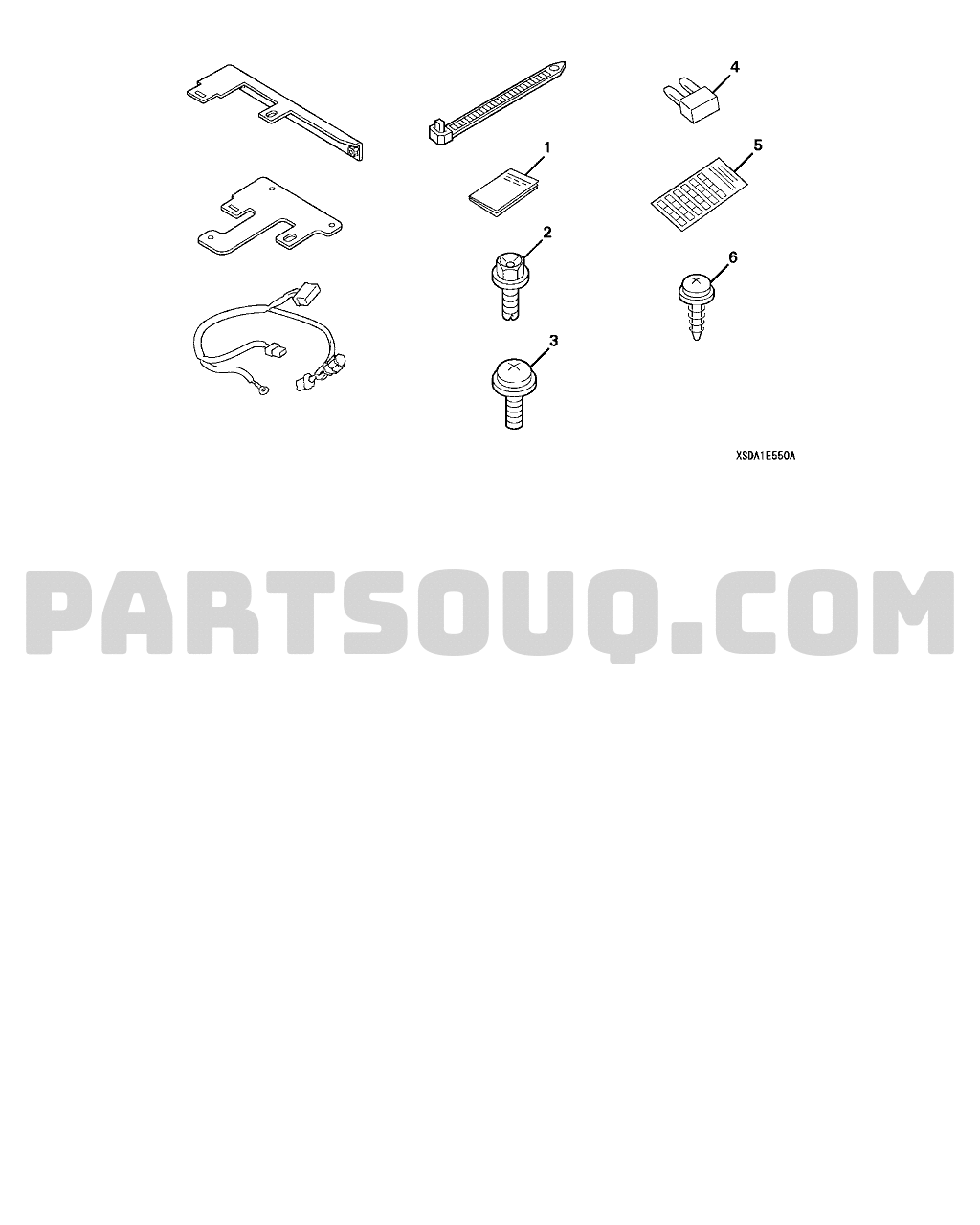 SECURITY ATTACHMENT Honda ACCORD USA 2003 Parts Catalogs PartSouq