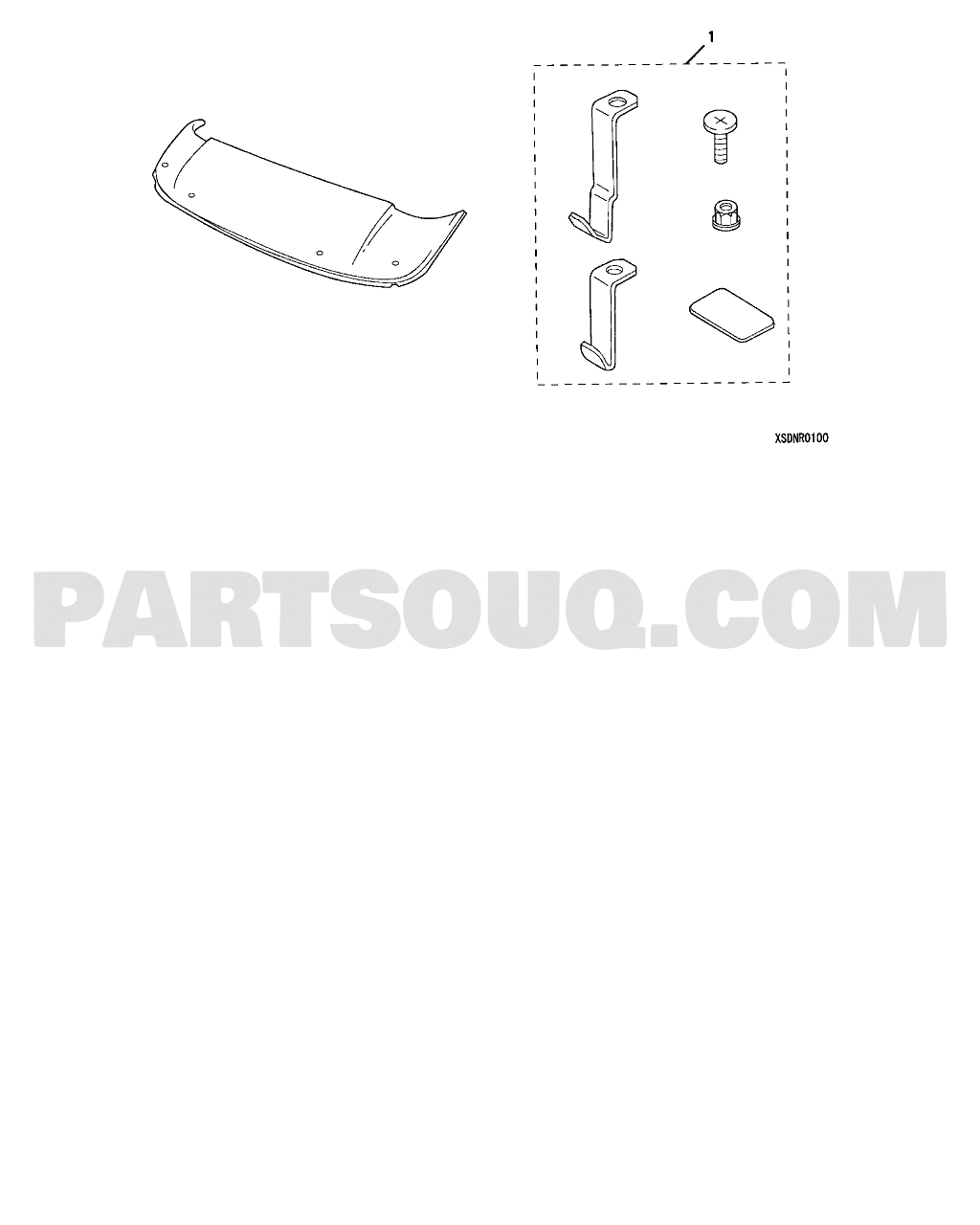 MOONROOF VISOR Honda ACCORD USA 2004 Parts Catalogs PartSouq