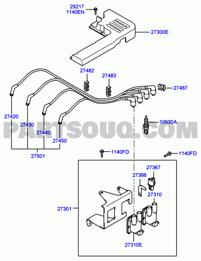 SPARK PLUG & CABLE