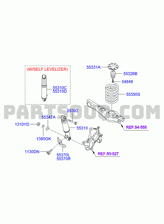 REAR SPRING & STRUT