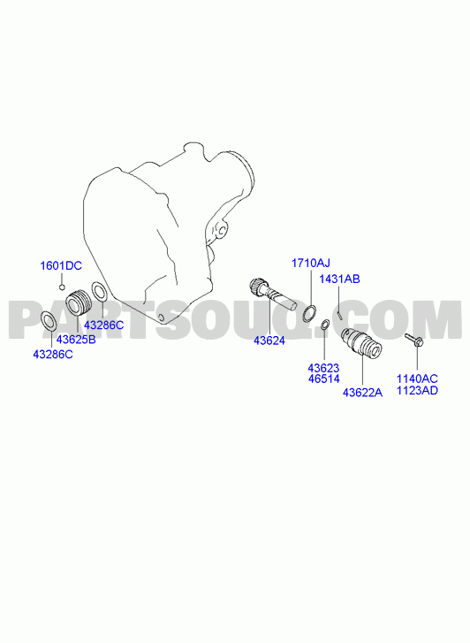 SPEEDOMETER GEAR - MANUAL
