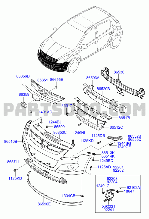 FRONT BUMPER
