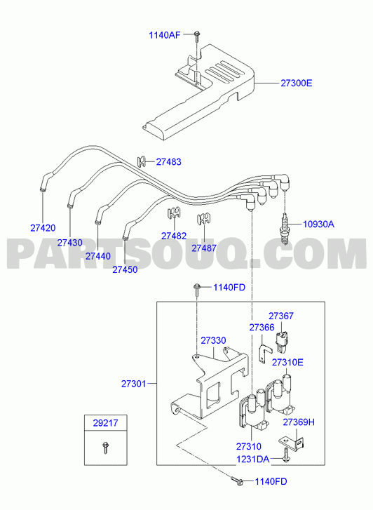 SPARK PLUG & CABLE