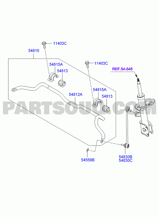 FRONT STABILIZER BAR