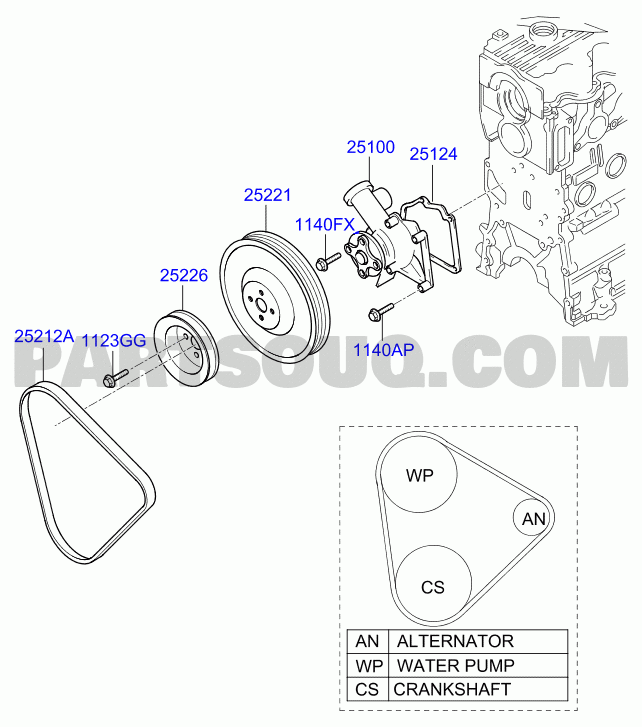 COOLANT PUMP