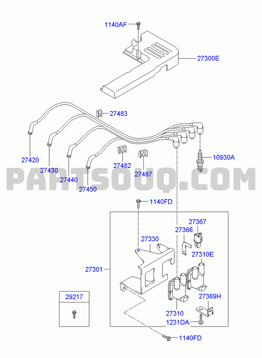 SPARK PLUG & CABLE