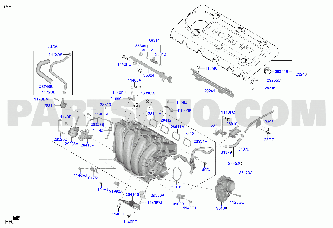 INTAKE MANIFOLD; 02/02
