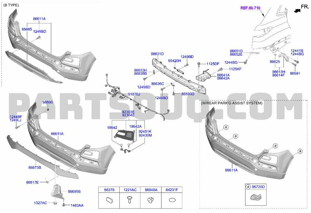 TRIM | Hyundai KONA 18 (2018-) 2018 CKD | Parts Catalogs
