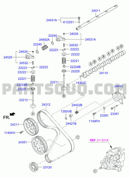 CAMSHAFT & VALVE