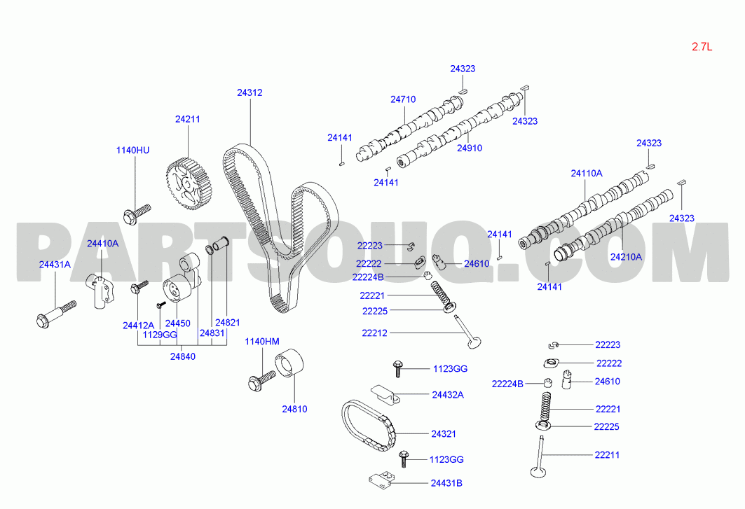 CAMSHAFT & VALVE; 01/03