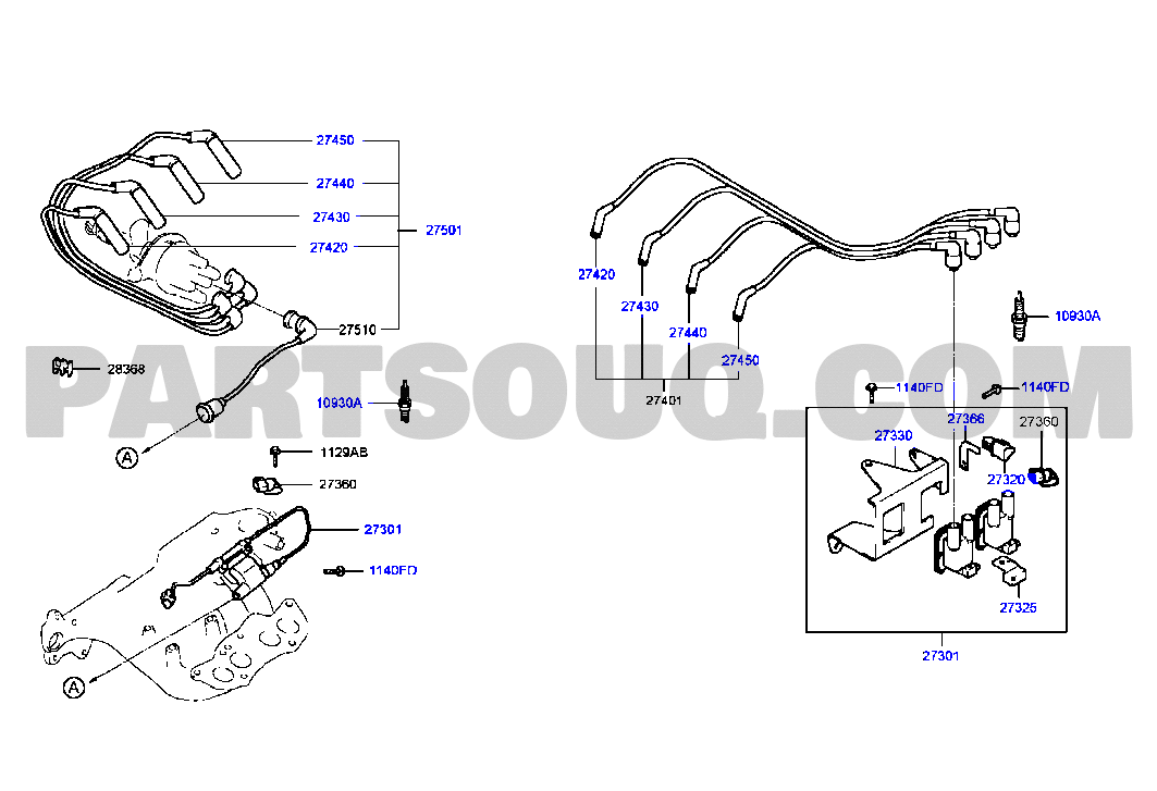 SPARK PLUG & CABLE